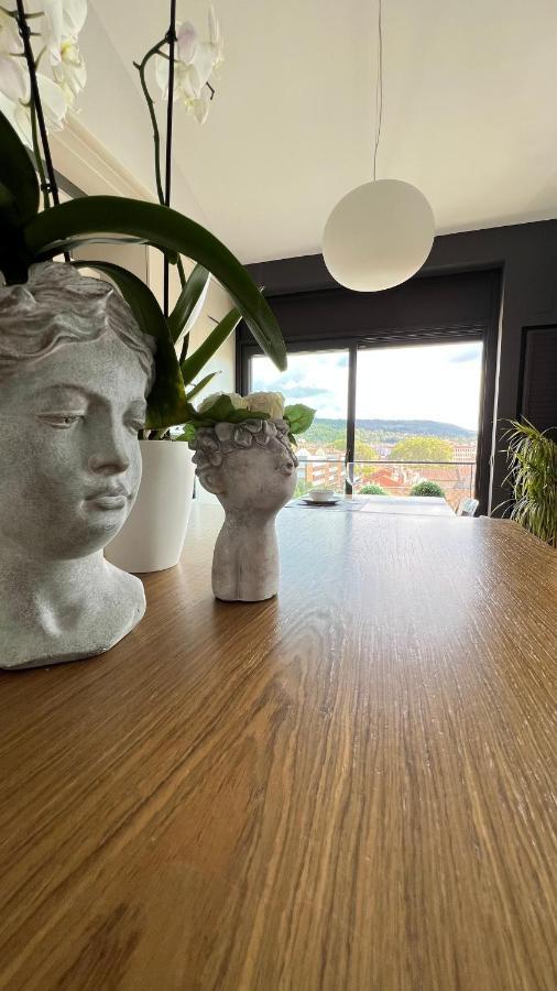 Апартаменты Atico De Diseno Con Terraza En El Centro De Олот Экстерьер фото
