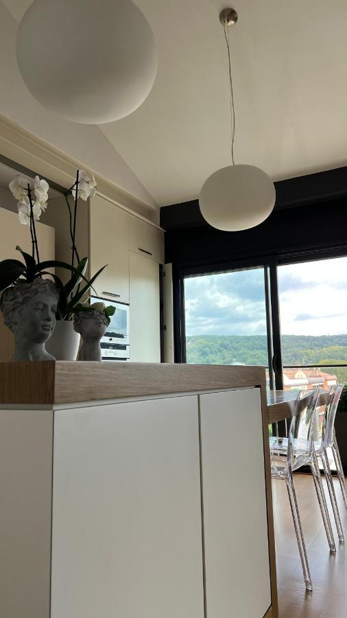 Апартаменты Atico De Diseno Con Terraza En El Centro De Олот Экстерьер фото