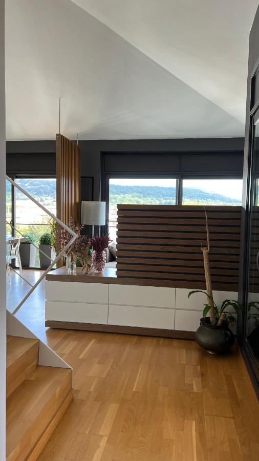 Апартаменты Atico De Diseno Con Terraza En El Centro De Олот Экстерьер фото